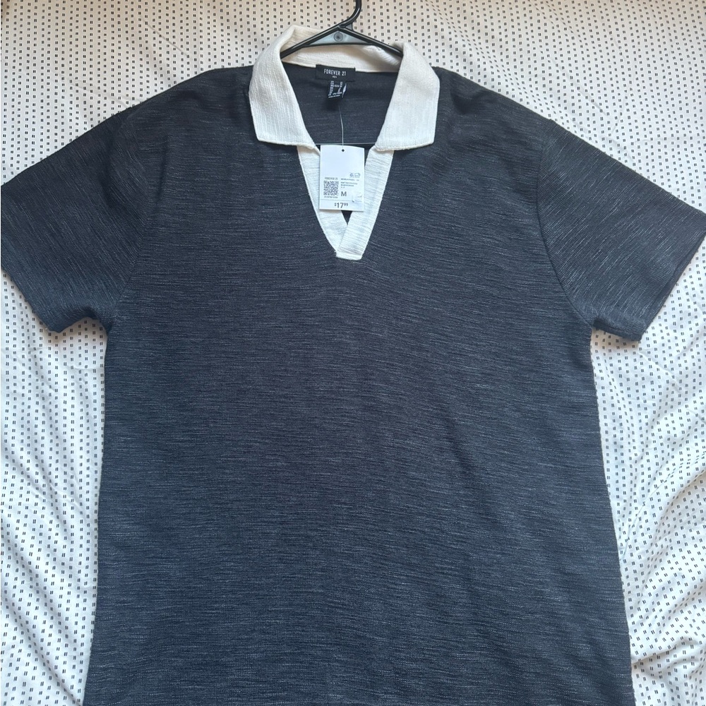 Men's Gray Polo Shirt
